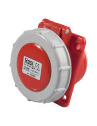 ROSI 1007005Q PRESA CEE 380V 32A 3P+T IP67 INCLINATA 10 GRADI PER CENTRALINO