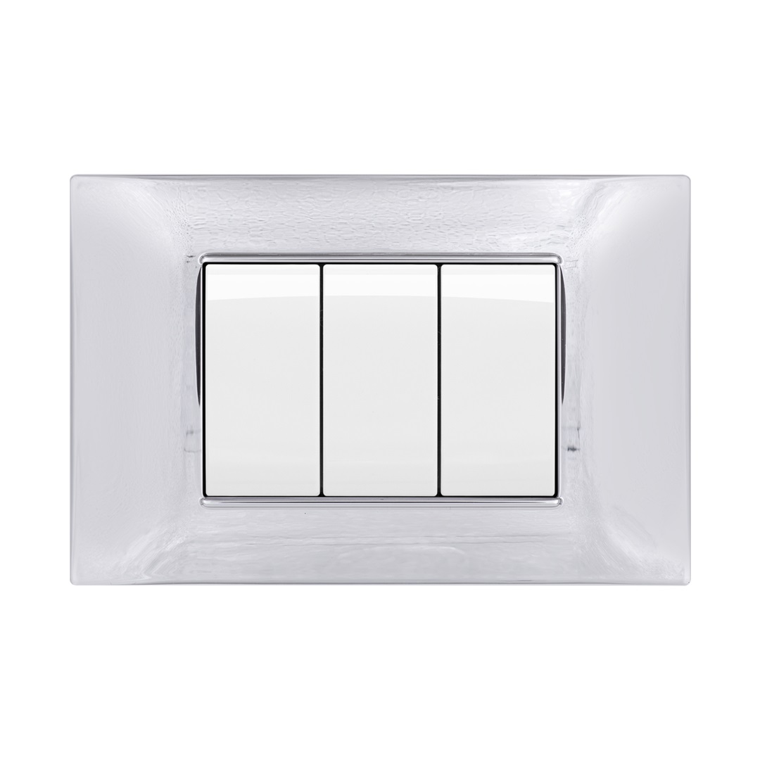Mapam - 6003-06 - PLACCA 3P CROMO COMP.PLANA TECNOPOLIMERO