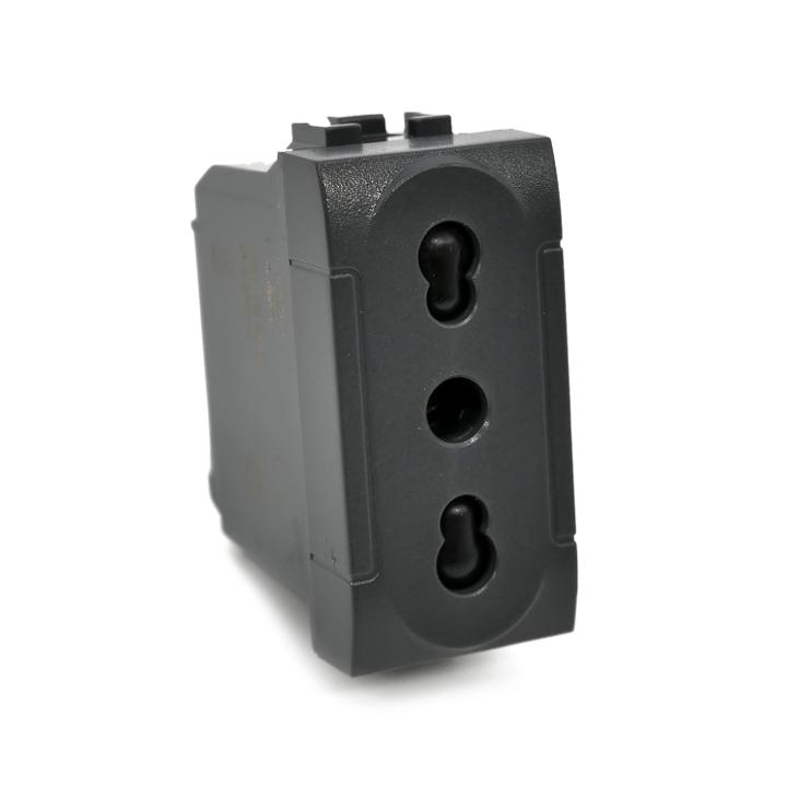 Mapam - 818N - PRESA BIVALENTE 10A/16A 2P+T COMP. LIVING