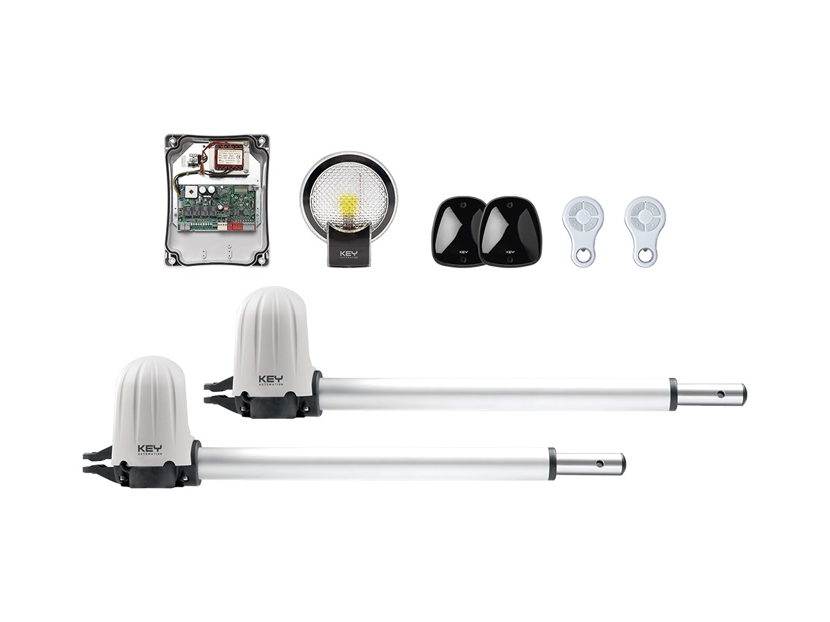 Key Automation 900KSTAR3224ES KIT-E BATTENTE STAR3024 24V PER ANTE FINO A 3MT - CENTR.CT20224