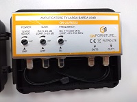 GN GN-20/RUU3 2OUT AMPLIFICATORE DA PALO 20dB REGOLABILE 3 INGRESSI U/U/B3 -  2 USCITE
