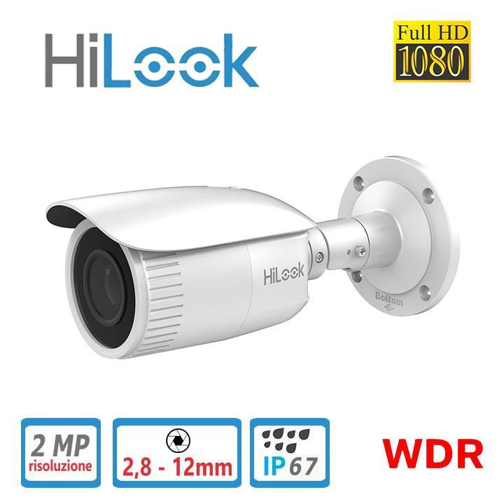HiLook IPC-B640H-Z TELECAMERA IP BULLET 4MP 2,8-12MM VARIFOCALE MOTORIZZATA