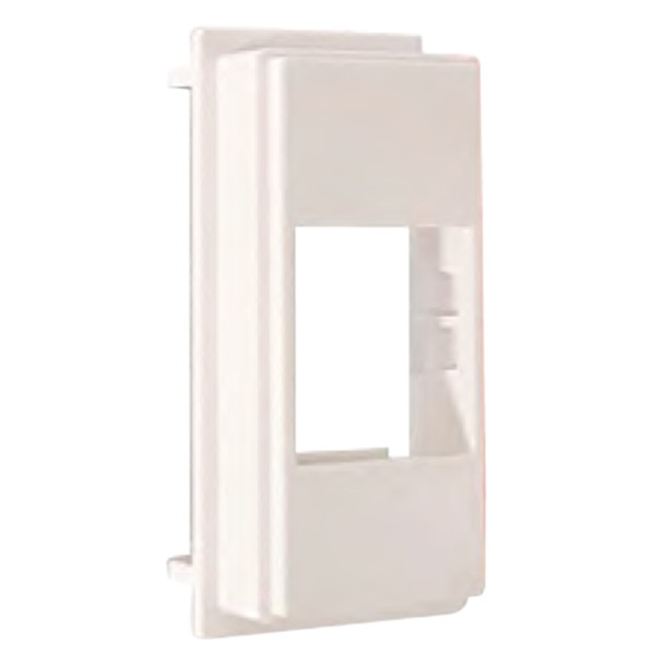 TECHLY IWP-MD ADAPT/NOWWH Adattatore keystone Frutti RJ45 per serie Now Bianco