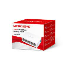 Mercusys MS105 SWITCH ETHERNET 5 PORTE 10/100Mbps