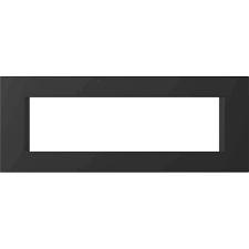 TEM - OL70SB - PLACCA MODUL LINE 7 MODULI NERO OPACO