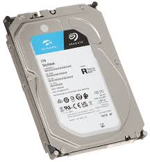 Seagate RIC-ST2000VX008 Seagate SkyHawk HDD Sata 3 2TB RICONDIZIONATO - GARANZIA 6 MESI