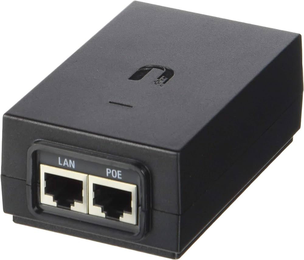 UbiQuiti UB-POE24V24W ADATTATORE POE CON CAVO 24V 1A 24W