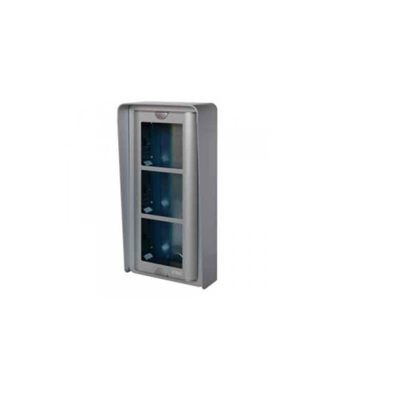 Urmet - UTD-1148/313 - VISIERA ANTIPIOGGIA URMET 1148/313 3 MODULI DA PARETE
