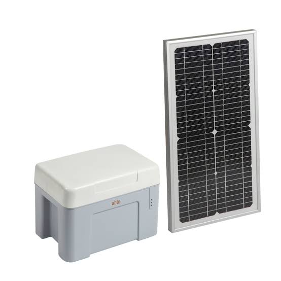 Able V2 V2-28Y007 Kit alimentazione solare con box batteria e pannello solare da 30W