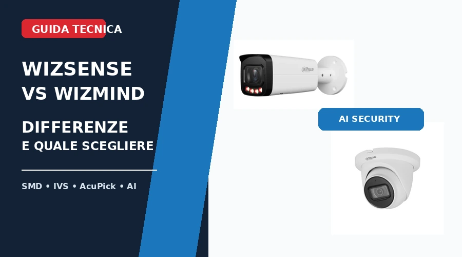 Dahua WizSense vs WizMind: differenze e quale scegliere